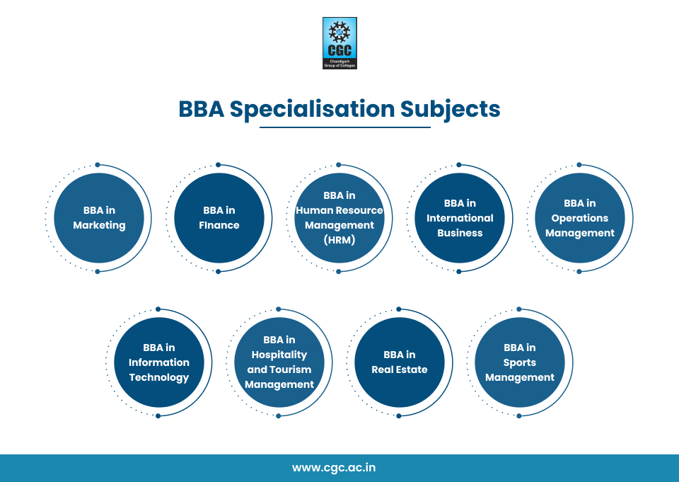 BBA Specialisation Subjects